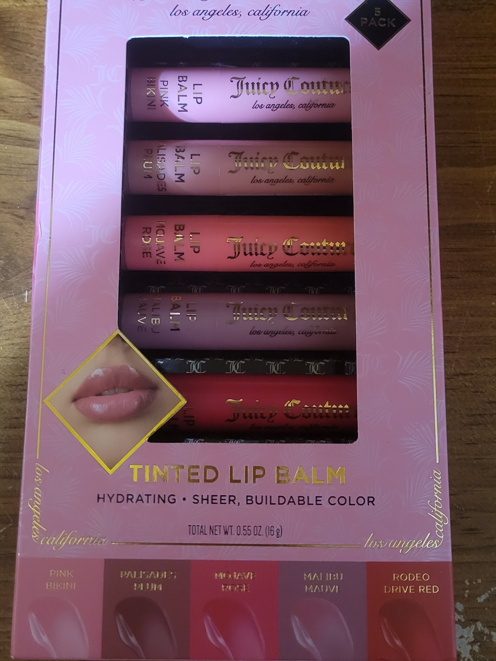 Juicy couture tinted lip balm. New
